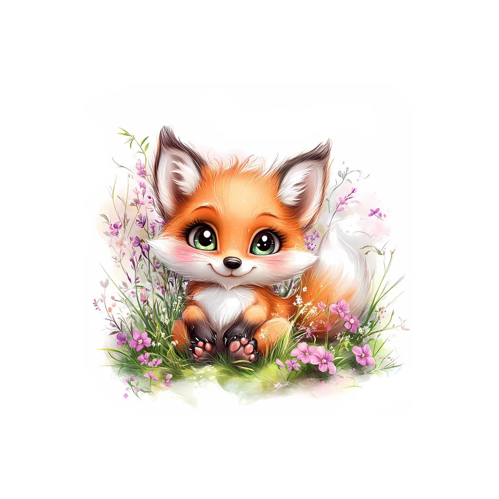 Maison De Flufari TM - Baby Fox Fabric Panel