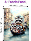 Maison De Flufari TM - Venice Cotton Fabric Panel for Quilting